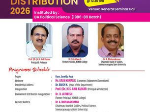 POLITICAL SCIENCE ENDOWMENT DISTRIBUTION 2026