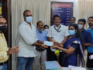 Receipt of Donation from Mr. Sreekumar to the Endowment fund