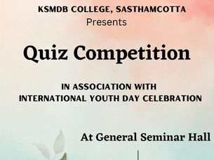 International Youth Day- Quiz Competition