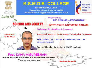 SCIENCE AND SOCIETY