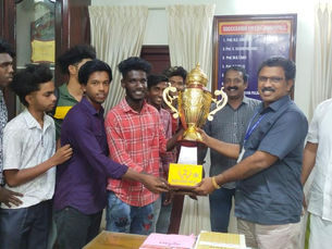 Runners Up @ All Kerala Football Tournament organised by Neptune Arts & Sports Club, Kaliayakkulam, Chathannoor