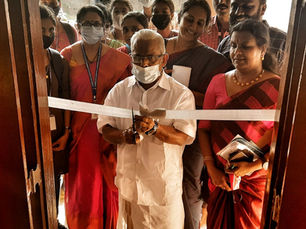 Official Inauguration of Bvoc Food Processing Lab by Hon’ble Travancore Devaswom Board President Adv. K. Ananthagopan