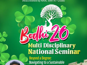 Beyond a Degree: Navigating to a Sustainable Career in Commerce – Prof. (Dr.) Rajesh T