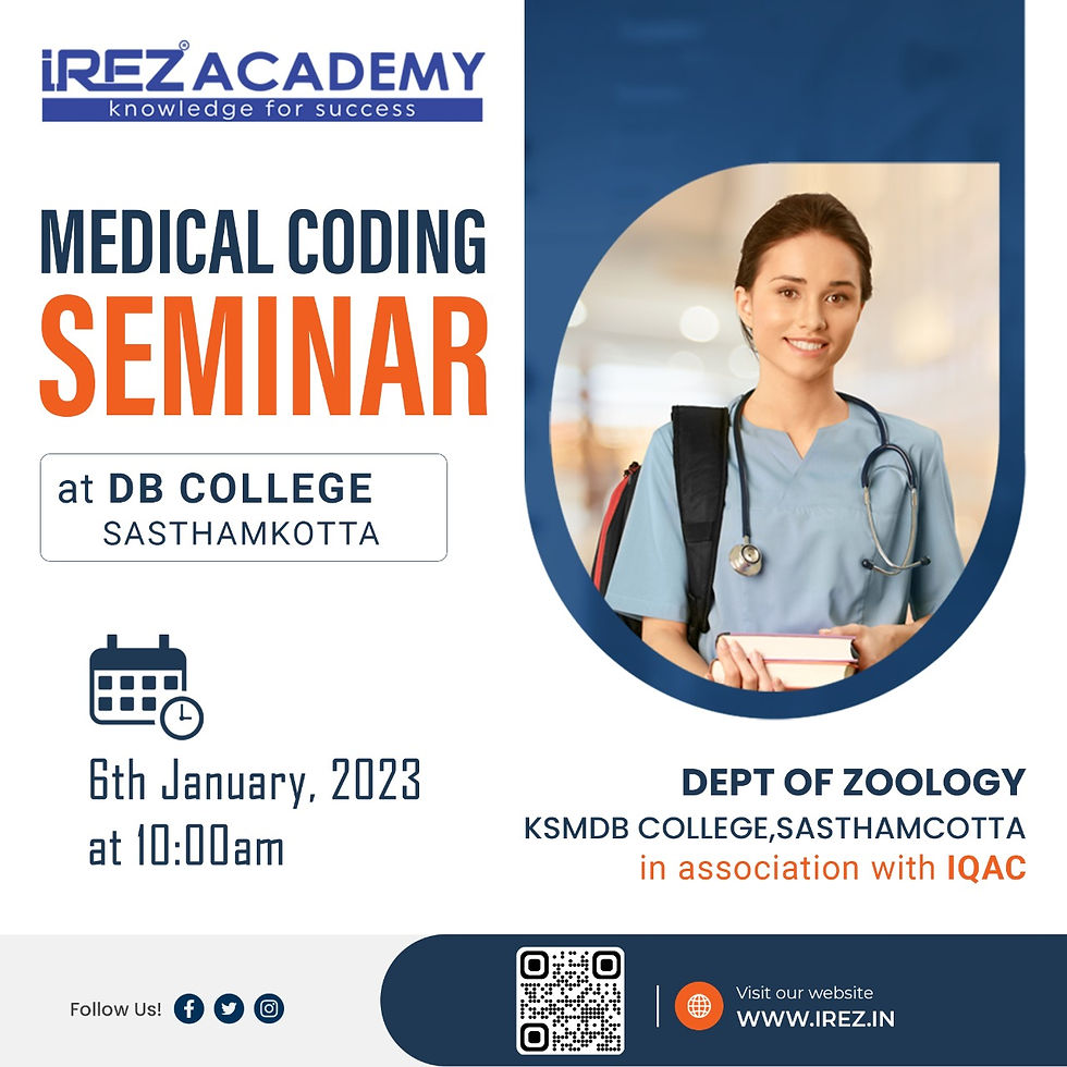 Coding Seminar MEDICAL CODING SEMINAR