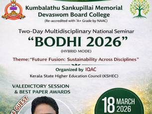 VALEDICTORY SESSION& BEST PAPER AWARDS