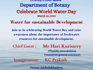 Celebrate World Water Day