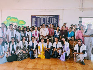 Campaign on Ayurveda jointly organised by S.N Ayurveda College and the Department of Botany