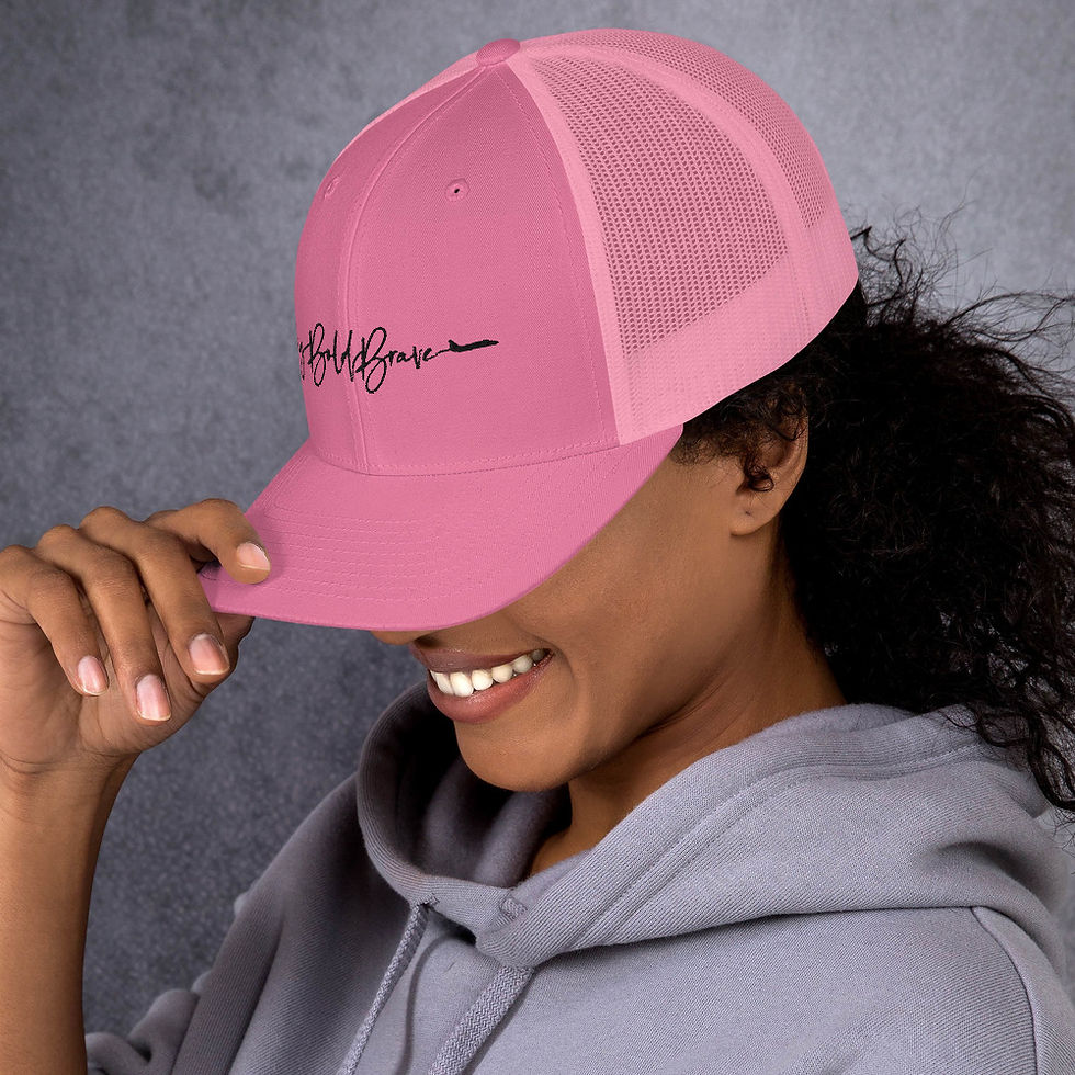 Thumbnail: Trucker Cap - Variety of colors with black logo