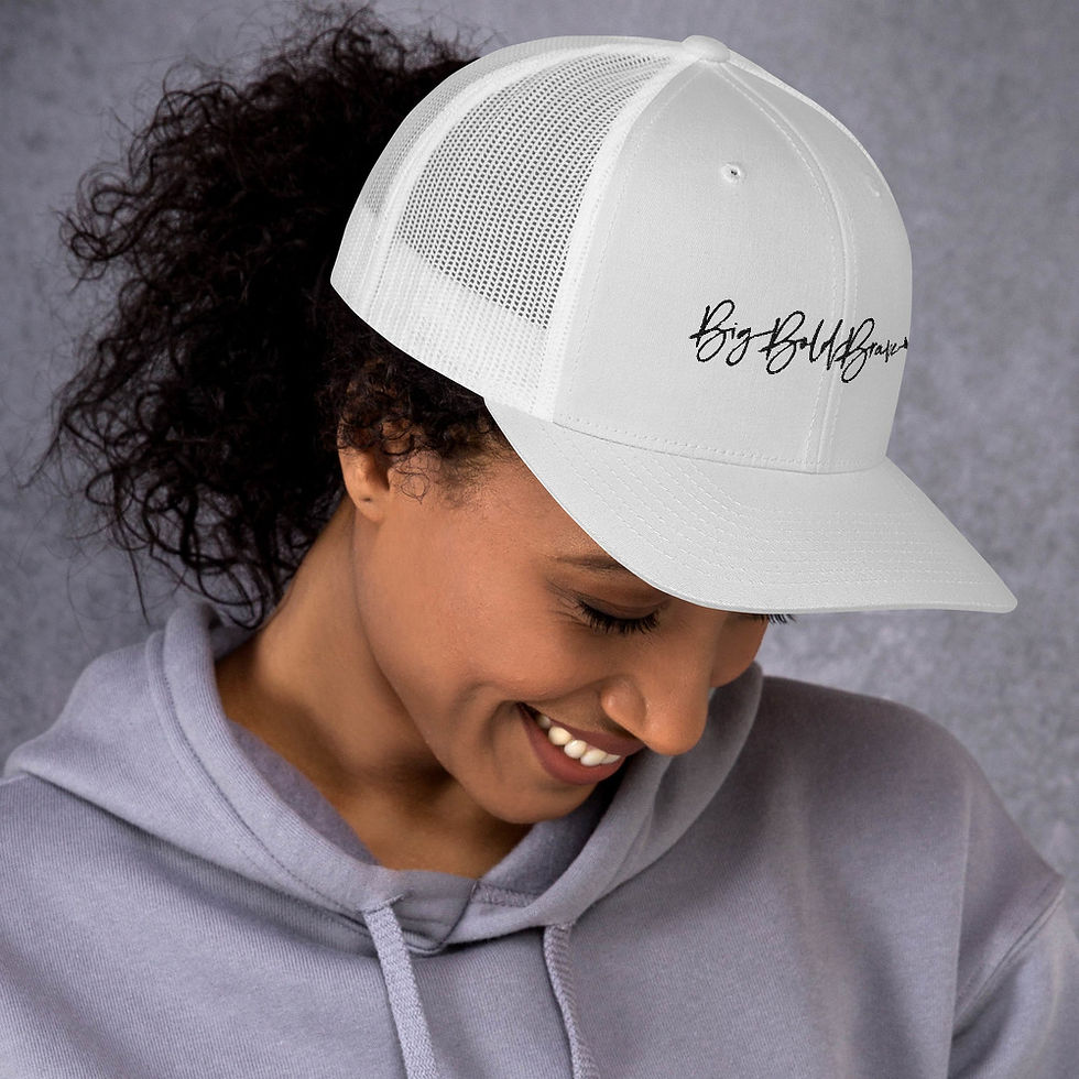 Thumbnail: Trucker Cap - Variety of colors with black logo