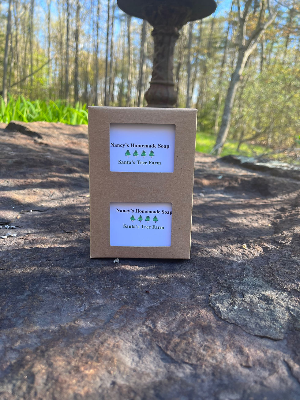 Santa's Tree Farm Soap - Box Set of 2 Soap Bars