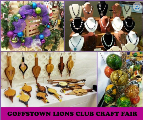 Goffstown Lions Club Craft Fair 2024