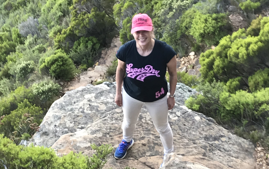 Hilary in the Game Reserve