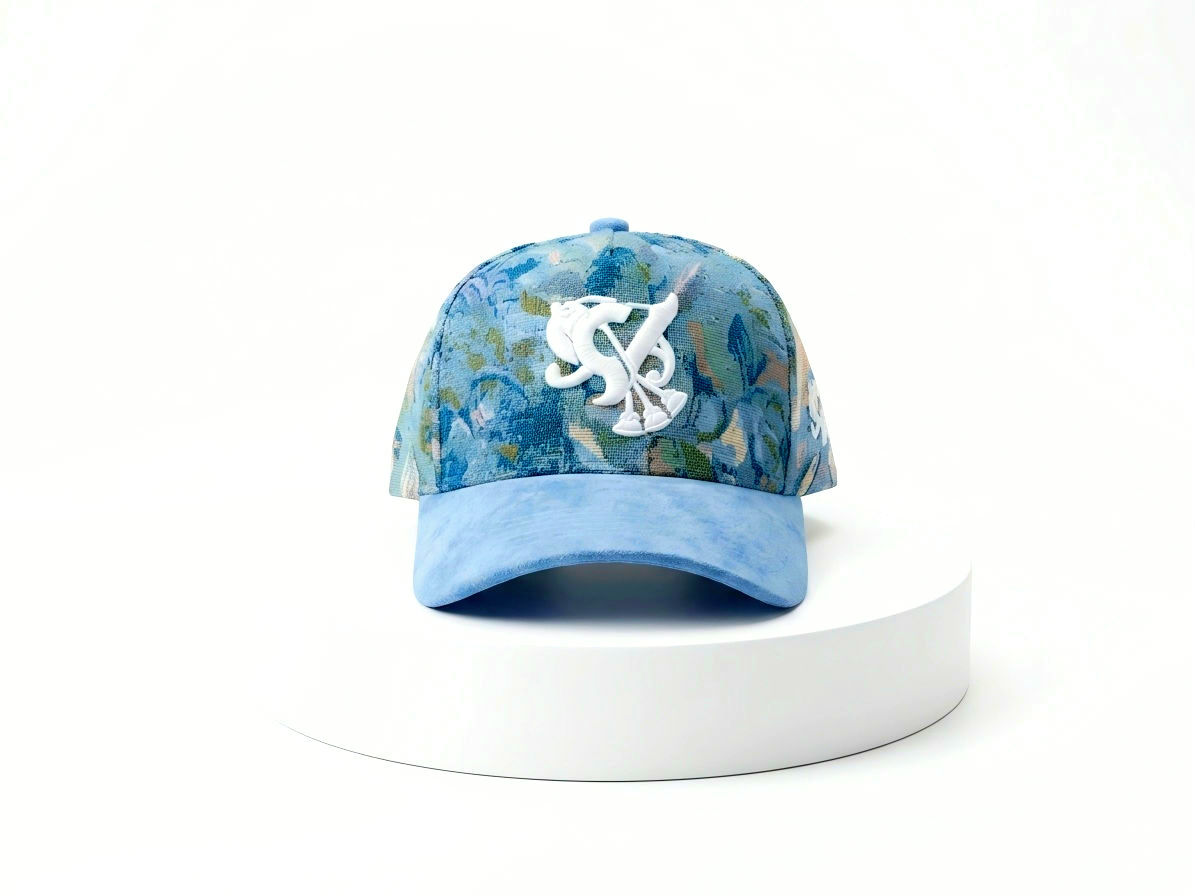 The Blue Baroque Cap