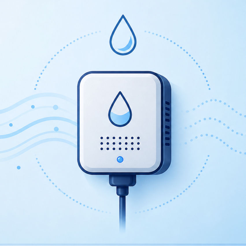 Humidity Sensor Cartoon