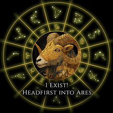 Aries - The warrior, the ram, learning courage