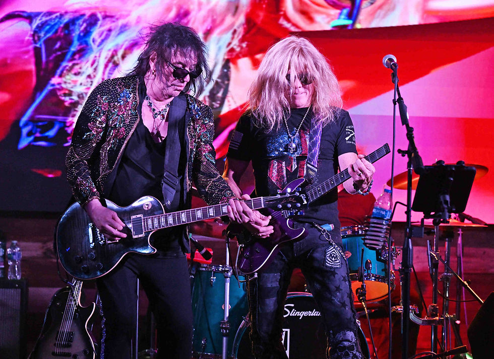 Rocket Ride: Richie Scarlet and Tod Howarth revisit the magic of Ace Frehley (Photo By Larry Marano)