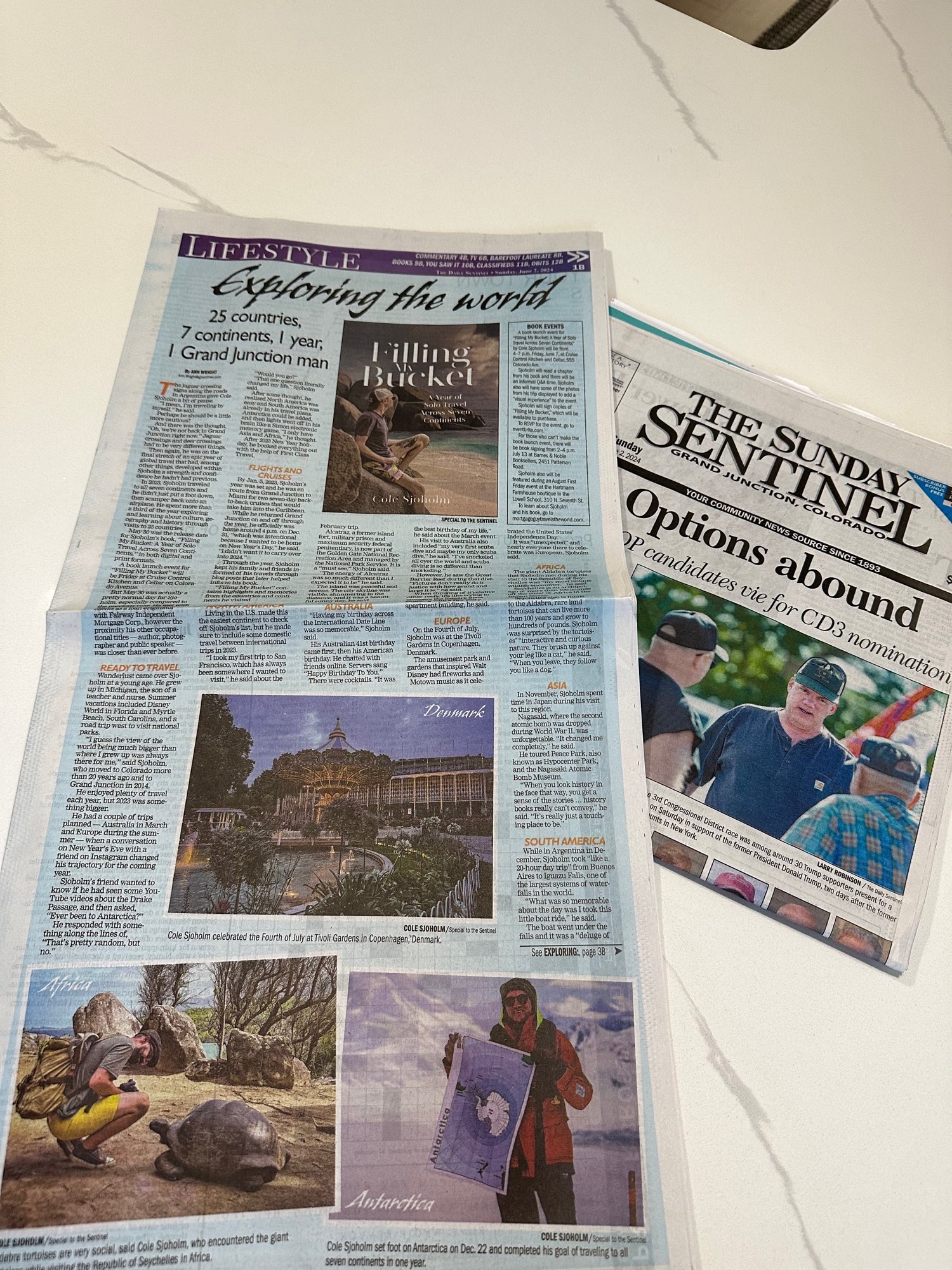 Grand Junction Daily Sentinel feature