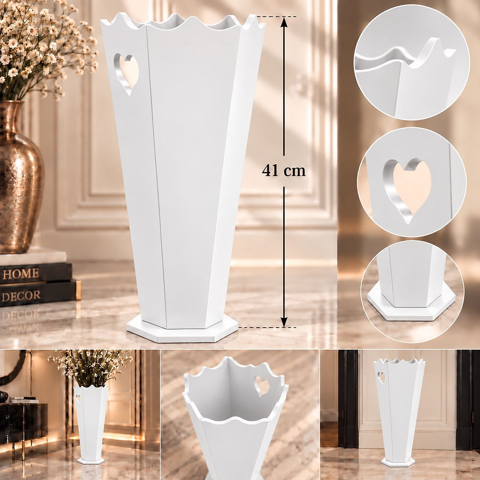 Küçük resim: COLORİDO ÇOK AMAÇLI DEKORATİF ŞEMSİYELİK & DÜZENLEYİCİ 41 CM