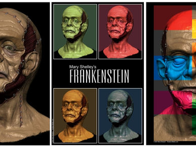 Brian Steward Releases New Frankenstein Print Set