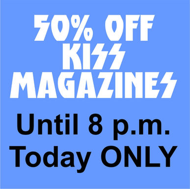 CELEBRATE 50 YEARS OF KISS WITH 50% OFF