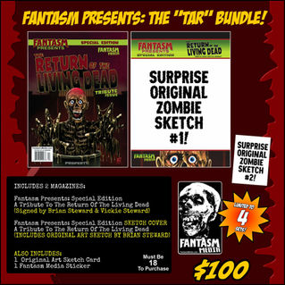 Celebrate 40 Years of Return Of The living Dead with the "TAR" BUNDLE