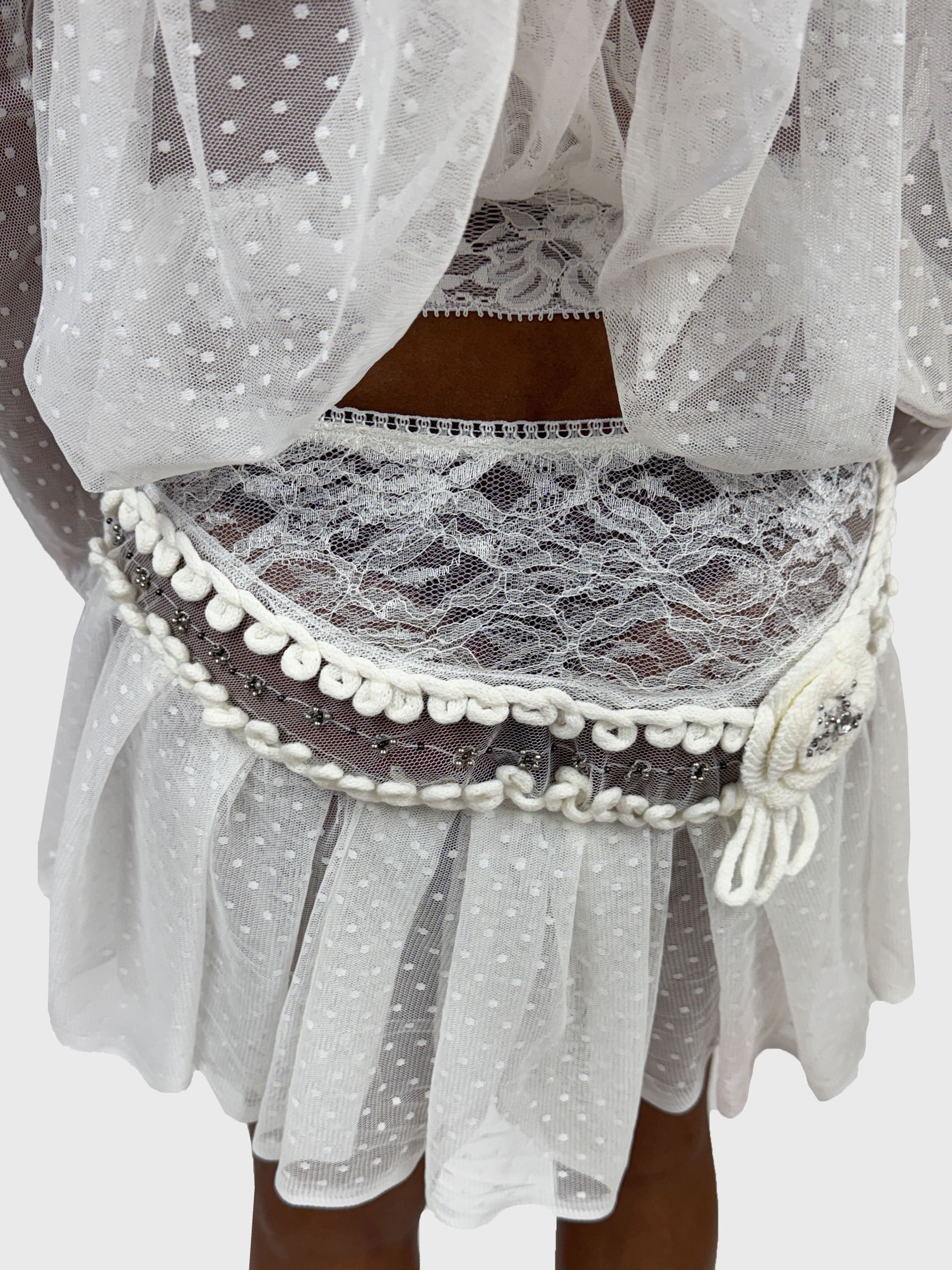Deco: Polka Bib Skirt