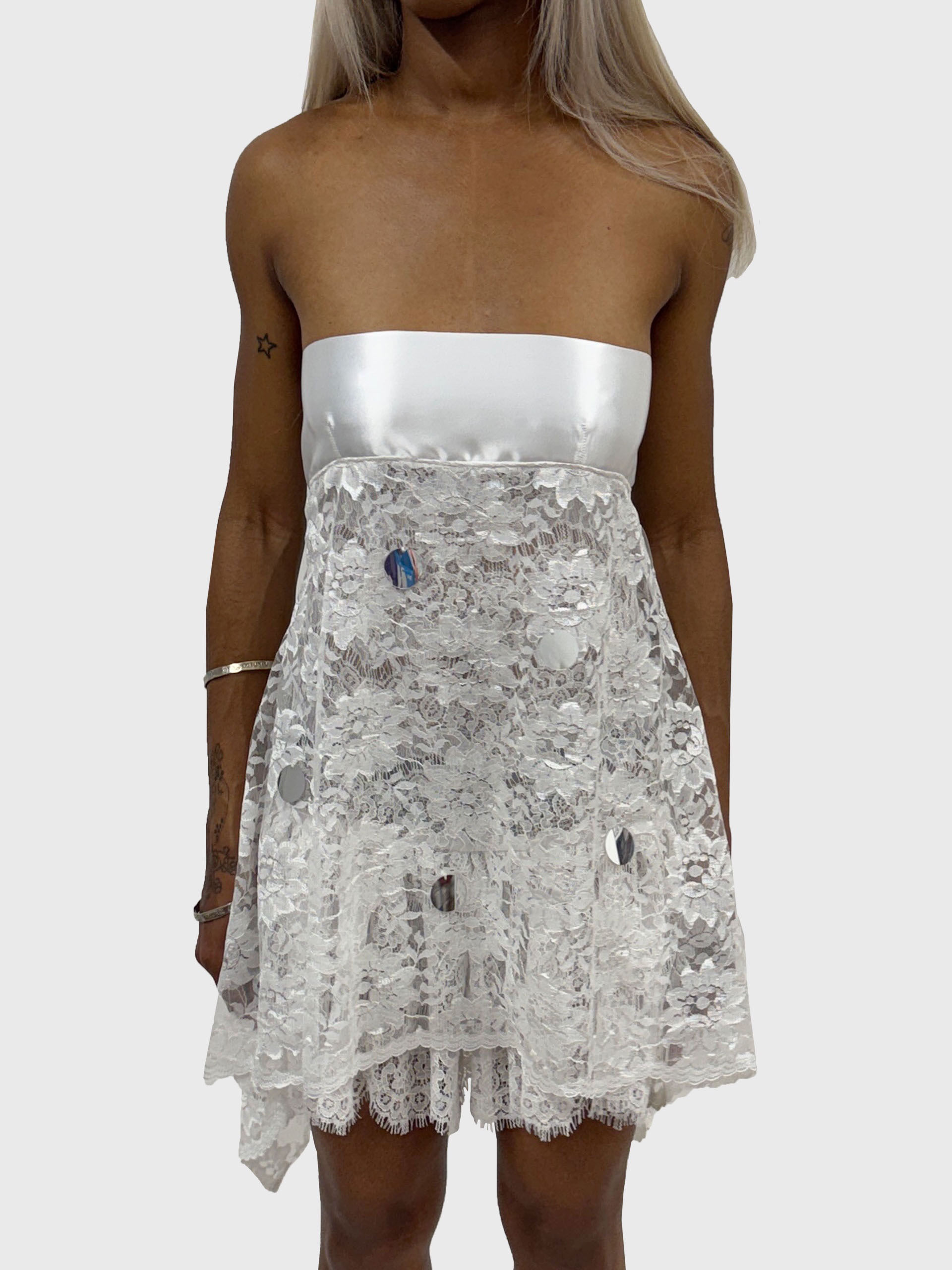 Deco: Polka Bandeau Dress