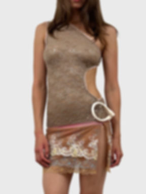 Deco: Toffee Skater Dress
