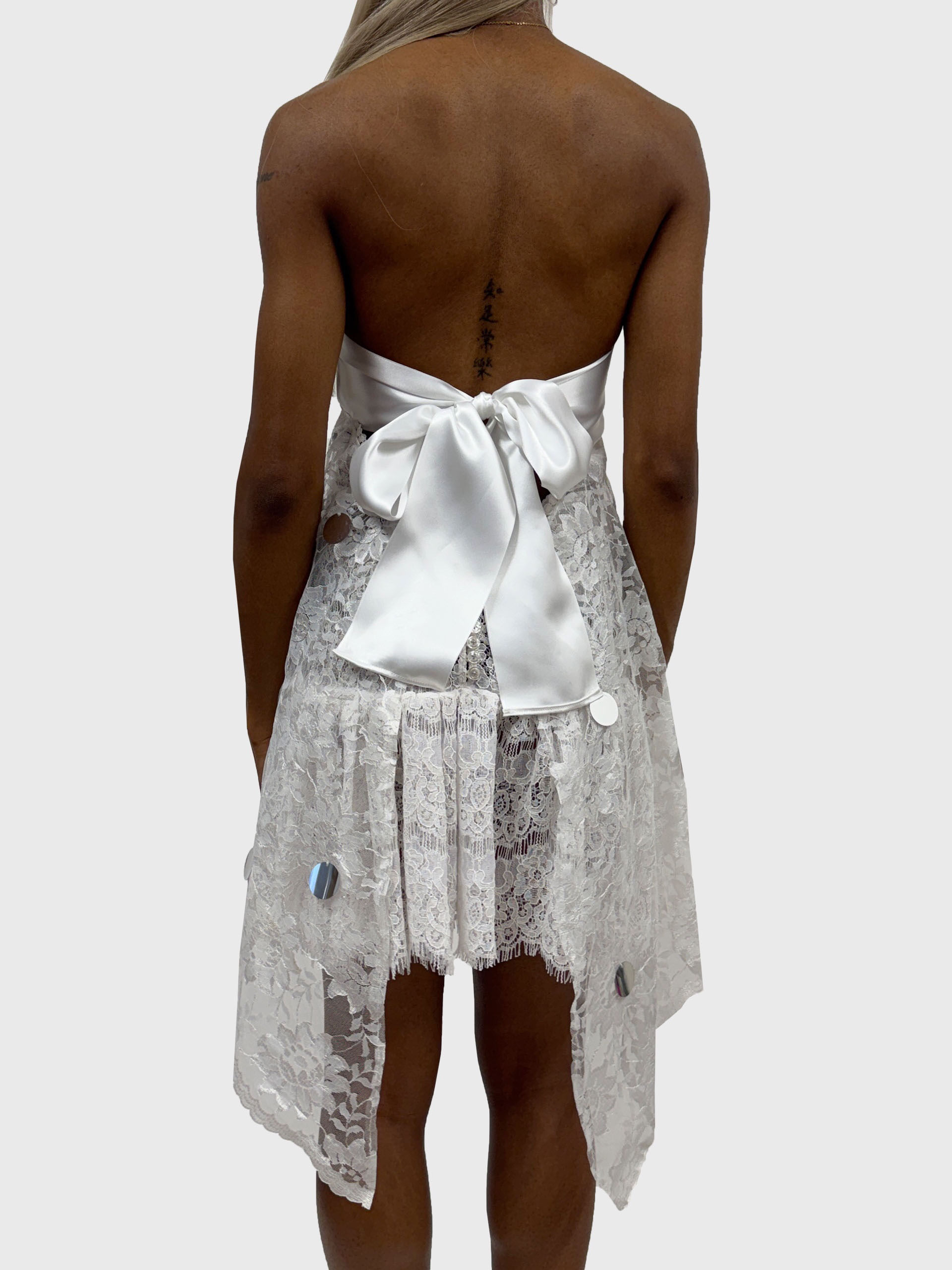 Deco: Polka Bandeau Dress