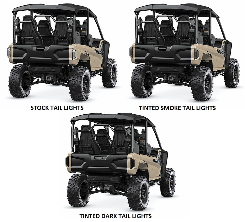 Thumbnail: DIY HEADLIGHT TAIL LIGHT TINT - YAMAHA WOLVERINE RMAX2 RMAX4