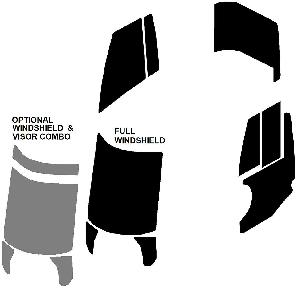 Thumbnail: DIY PRECUT TINT FOR GLASS WINDOWS - JCB WHEEL LOADER 407AGRI 409AGRI