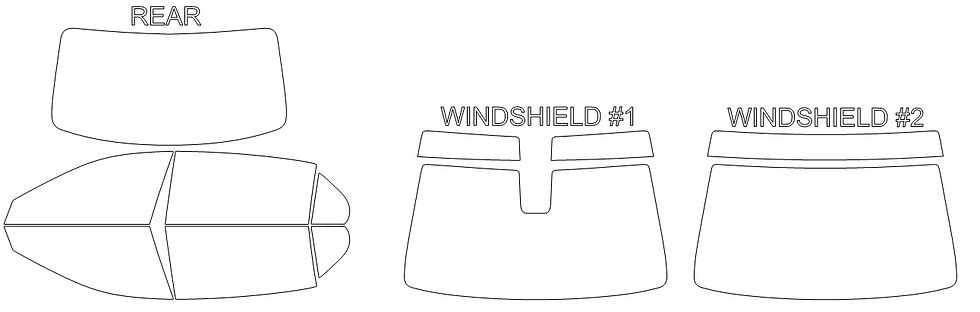 Thumbnail: DIY PRECUT CERAMIC TINT KIT - GENESIS G90 4 DOOR SEDAN 2017-2022