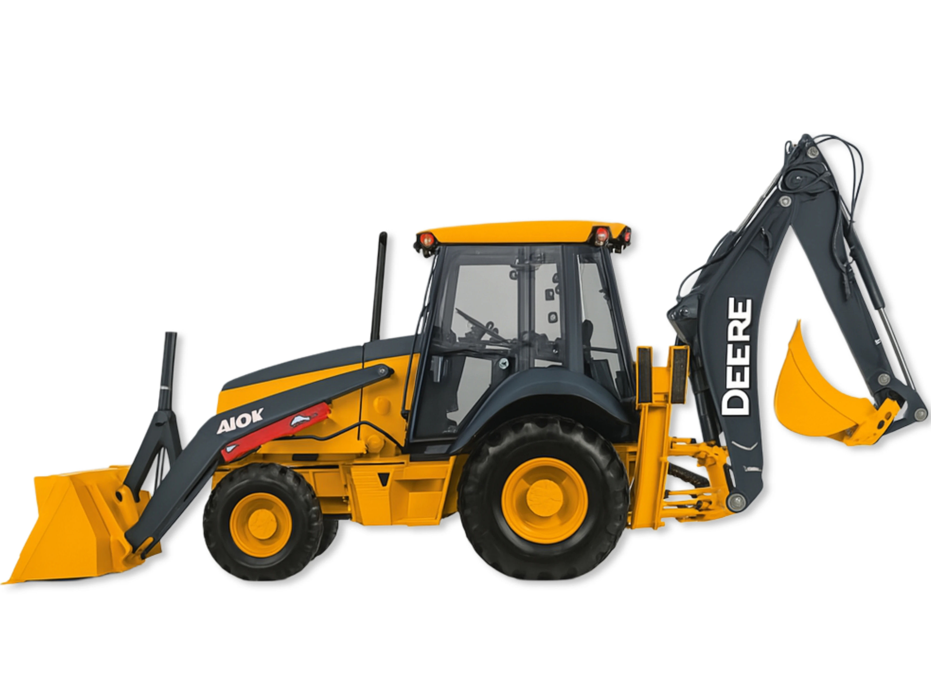 DIY PRECUT TINT FOR GLASS WINDOWS - JOHN DEERE BACKHOE K SERIES