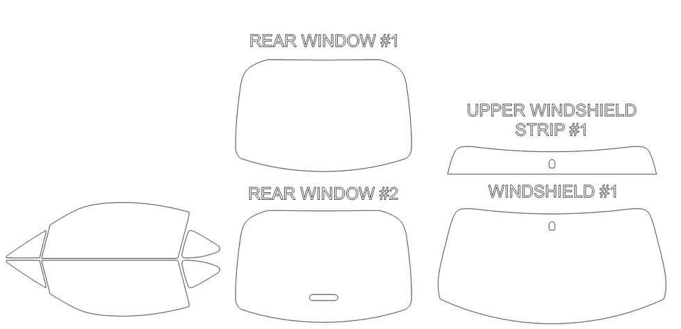 Thumbnail: DIY PRECUT CERAMIC TINT KIT -SUBARU BRZ 2 DOOR COUPE 2013-2020