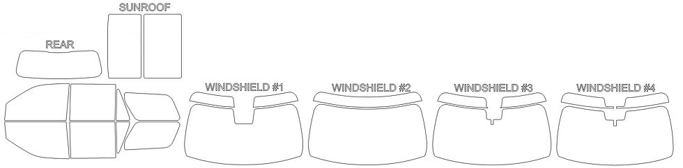 Thumbnail: DIY PRECUT CERAMIC TINT KIT - FORD EXPEDITION 4 DOOR SUV 2025-2027