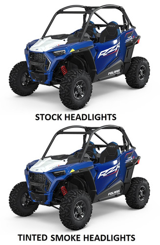 DIY HEADLIGHT TAIL LIGHT TINT - POLARIS RZR 900S 1000S | Diy Pre Cut Tint