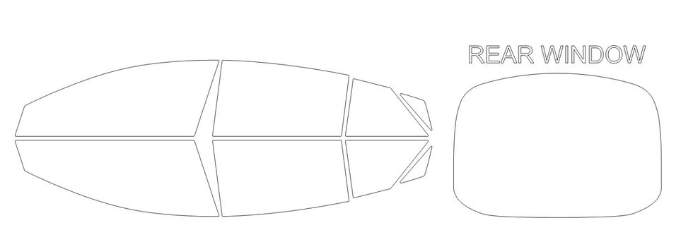 Thumbnail: DIY PRECUT CERAMIC TINT KIT -MERCEDES-BENZ AMG GT 4 DOOR COUPE 2019-2022