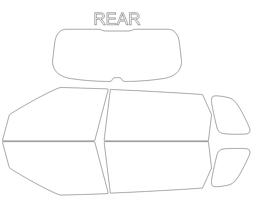 Thumbnail: DIY PRECUT CERAMIC TINT KIT - KIA CARENS 4 DOOR SUV 2023