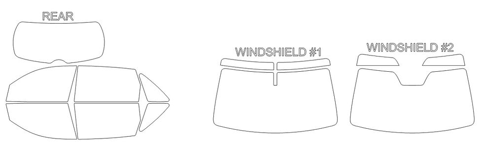 Thumbnail: DIY PRECUT CERAMIC TINT KIT - ACURA MDX 4 DOOR SUV 2014-2020