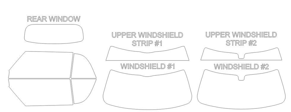 Thumbnail: DIY PRECUT CERAMIC TINT KIT - MINI COOPER 2 DR CONVERTIBLE 2008-2015