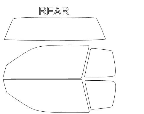 Thumbnail: DIY PRECUT CERAMIC TINT KIT - BUICK SKYLARK 2 DOOR COUPE 1990-1991