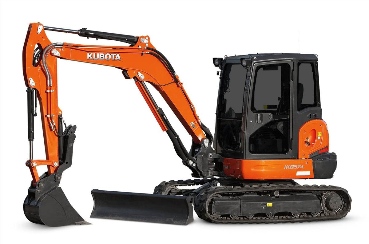 DIY PRECUT TINT FOR GLASS WINDOWS- KUBOTA EXCAVATOR KX057-4