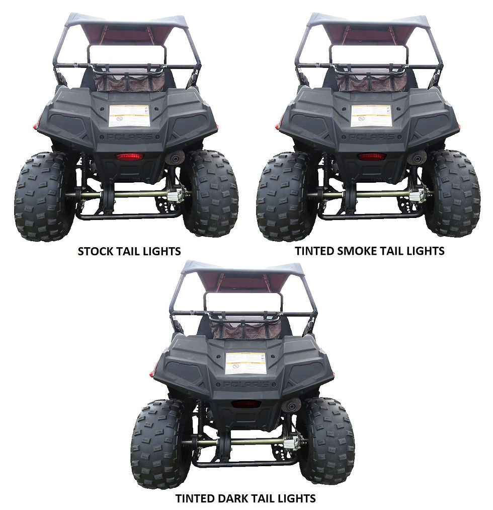 Thumbnail: DIY HEADLIGHT TAIL LIGHT TINT - POLARIS RZR 170 2009-2021