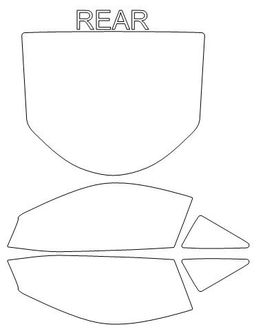 Thumbnail: DIY PRECUT CERAMIC TINT KIT-FERRARI 599 GTB FIORANO 2 DOOR CONVERTIBLE 2007-2011