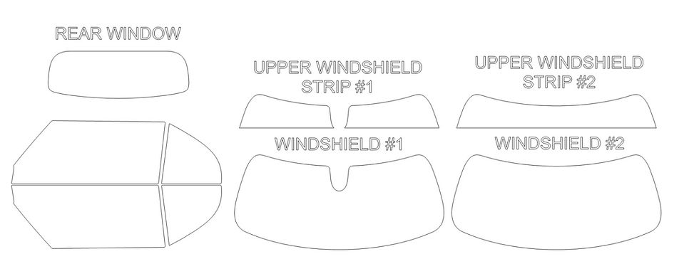 Thumbnail: DIY PRECUT CERAMIC TINT KIT - MINI COOPER 2 DR CONVERTIBLE 2016-2024