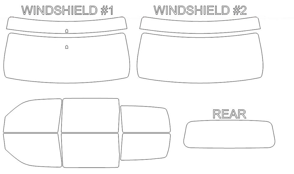 Thumbnail: DIY PRECUT CERAMIC TINT KIT - DODGE NITRO 4 DOOR SUV 2007-2011