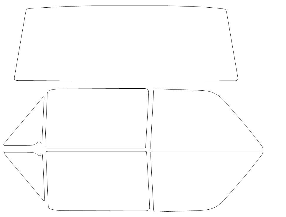 Thumbnail: DIY PRECUT CERAMIC TINT KIT - FORD FAIRLANE 500 1962-1965