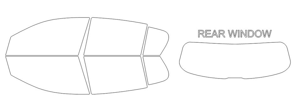 Thumbnail: DIY PRECUT CERAMIC TINT KIT - SATURN ASTRA 4 DR HATCH 2008-2009