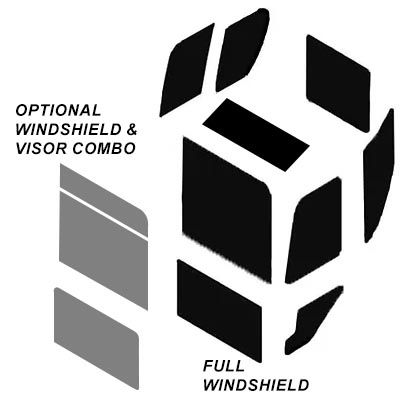 Thumbnail: DIY PRECUT TINT FOR GLASS WINDOWS - NEW HOLLAND EXCAVATOR E60C