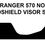 Thumbnail: DIY PRECUT TINT - WINDSHIELD VISOR STRIP - POLARIS RANGER 570 SP NORTHSTAR